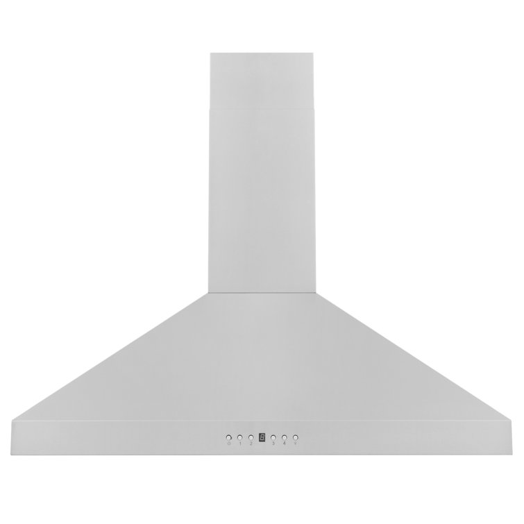 30" KL3 400 CFM Convertible Wall Mount Range Hood in Brushed Stainless Steel