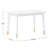 Kids 4-Piece Wood Seating Set With Table, 2 Chairs, And Bench Seat For 2-1671082348