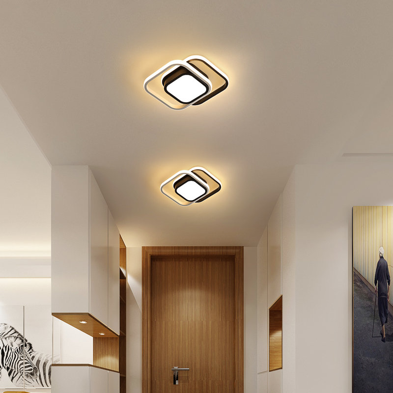 Nele LED Ceiling Light 3000K/6000K(White/Warm Light), Warm Light