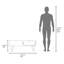 Table basse, 1 tiroir, 1 tablette