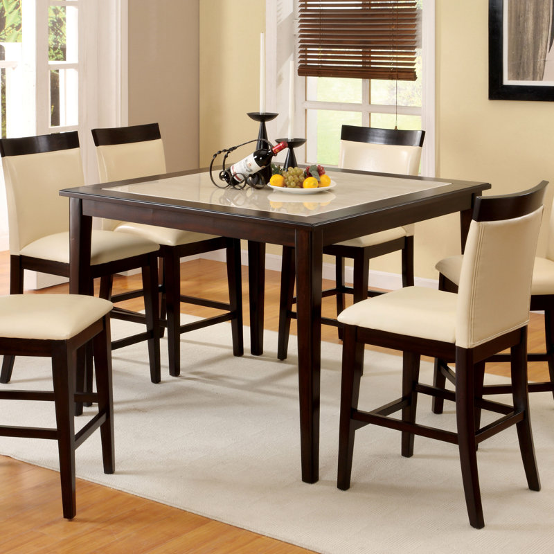 Solid Wood Base Dining Table