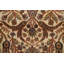 Tapis beige en laine noué à la main de conception unique 5 pi 10 po x 9 pi 1 po New Age
