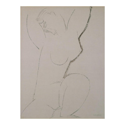 Caryatid by Amedeo Modigliani - Giclee Print