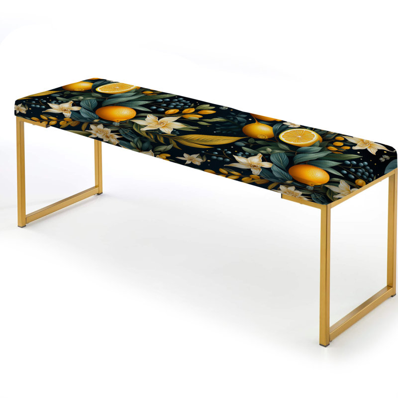 Banc tropical rembourré Ocean Odyssey