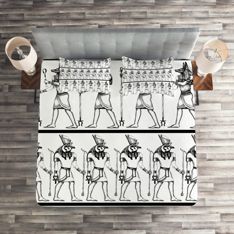 Eclectic Polyester Coverlet