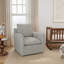 Fauteuil demi-tonneau pivotant avec coussin amovible de 29,7 po de largeur moderne avec coussin amovible (ensemble de 5)-781864381-786964488