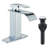 Single-Hole Single-handle Bathroom Faucet with Drain Assembly-93937385