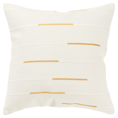 Housse et insert de coussin carré 100% coton Oda