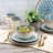Elama Leann 16 Piece Stoneware Dinnerware Set