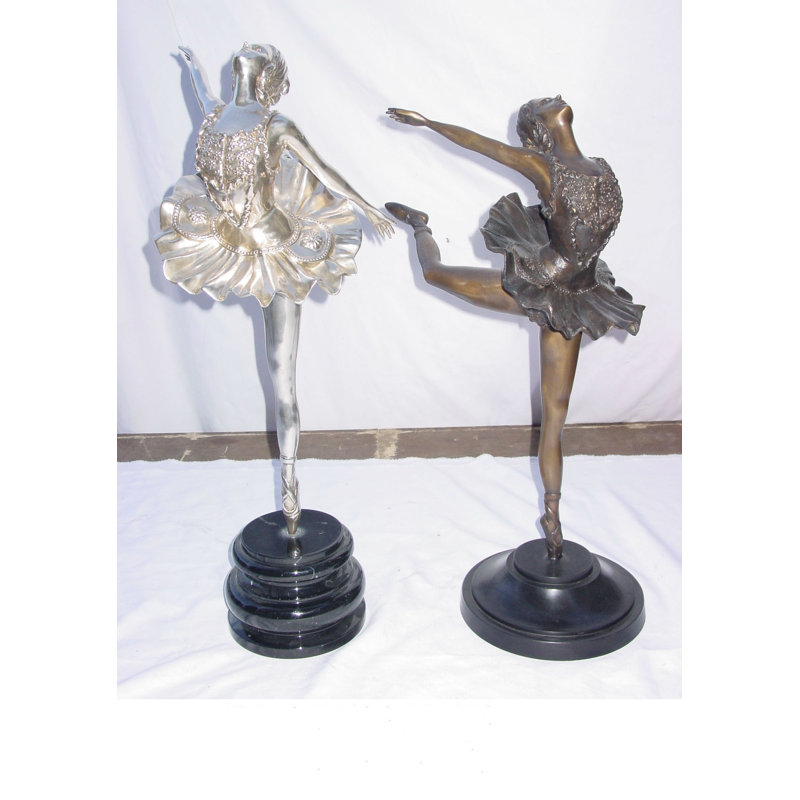 Ballerine argentée