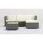 Rattan Garden Wicker Furniture Patio Sofa Set With Glass Coffee Table-879659021-884477814