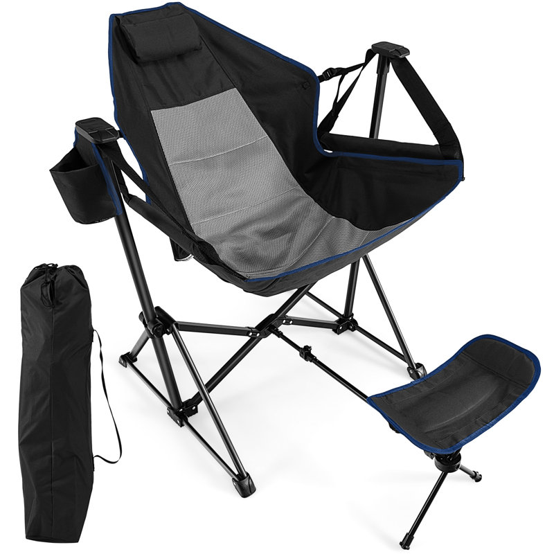 Folding Camping Chair, Black