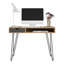 Veney Metal Base Writing Desk-1254433555