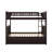 Full Over Full Bunk Bed With Drawers, Convertible Beds-800737854