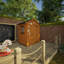 Tigercub Tiger Sheds 133.4cm W x 97.4cm D Outdoor Solid Wood Playhouse