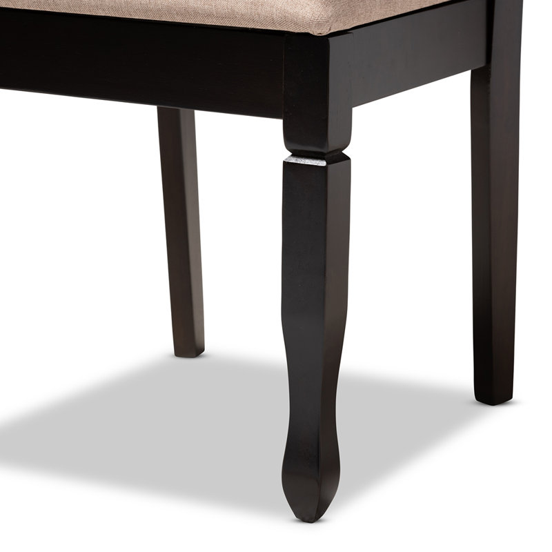 Alysa 18.5'' H Upholstered Side Chair, Sand Polyester