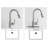 MOEN Kaden Single-Handle Pull-Down Sprayer Kitchen Faucet with Reflex and Power Clean in Spot Resist Stainless-116190924