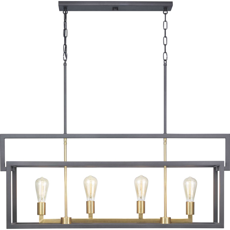 Gaia 4 - Light Graphite Kitchen Island Pendant
