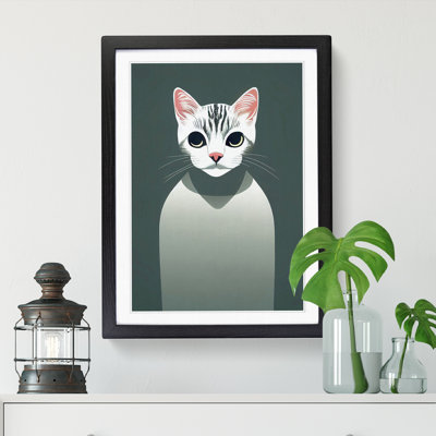 Cat Minimalism Vol.3 - Picture Frame Print