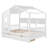 Wooden House Bed With 2 Drawers-419085624-419085625