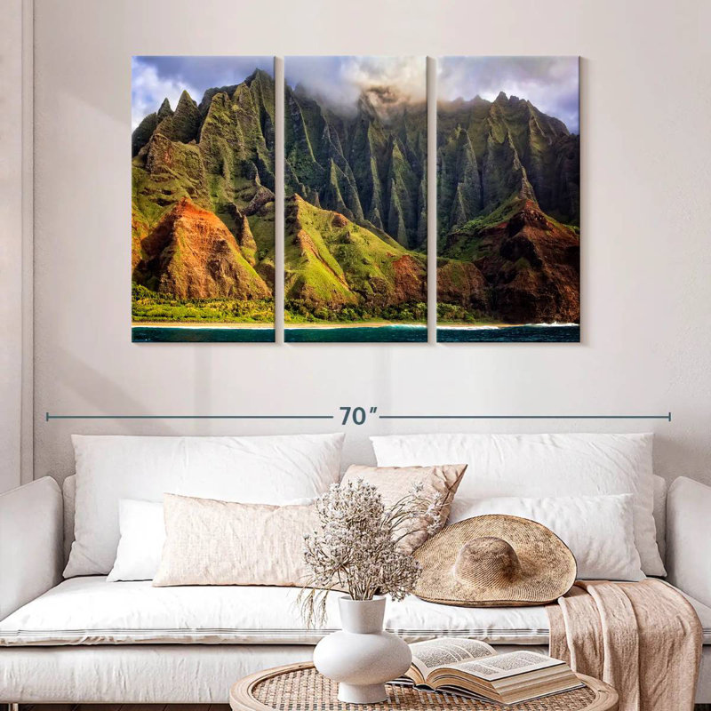 Alvord Majestic Coast, H 32 po x l 50 po