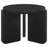 Black 2-Piece Coffee And End Table Set