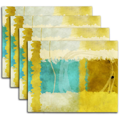 Napperon abstrait en polyester