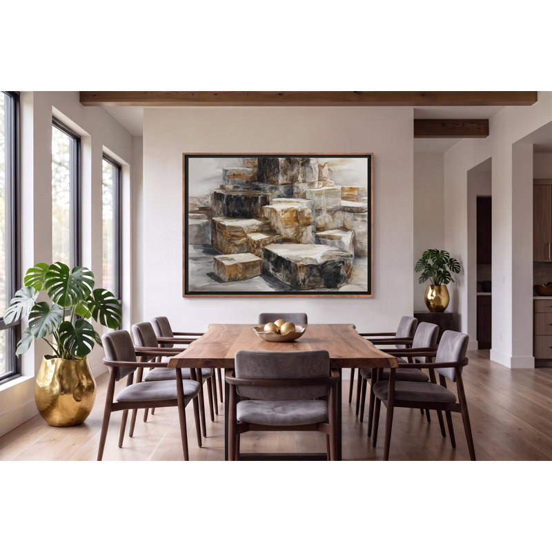 Petrified Ascent, 53" H x 40" W