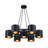 Fleur Oasis 7-Light Dimmable Cluster Chandelier