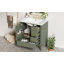 Meuble-lavabo 30 po avec lavabo en céramique-118354588