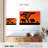 Orange Sunset Elephants-107699676