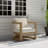 Emory Solid Acacia Wood Patio Club Chair