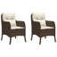 Chaises de patio avec coussins 2 pièces Lark Manor ™-271973171-271973181