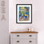 « Citrons bleus » de Charline, sur papier encadré, par Charline Print-91291663-91291668