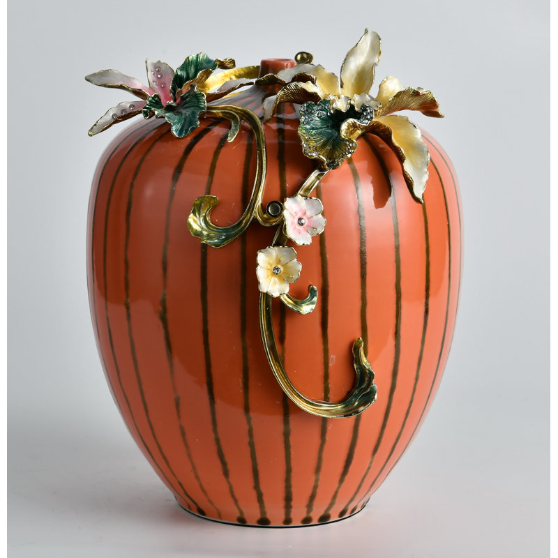 Pumpkin Bloom Vase