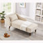 Banc rembourré en velours-93573799