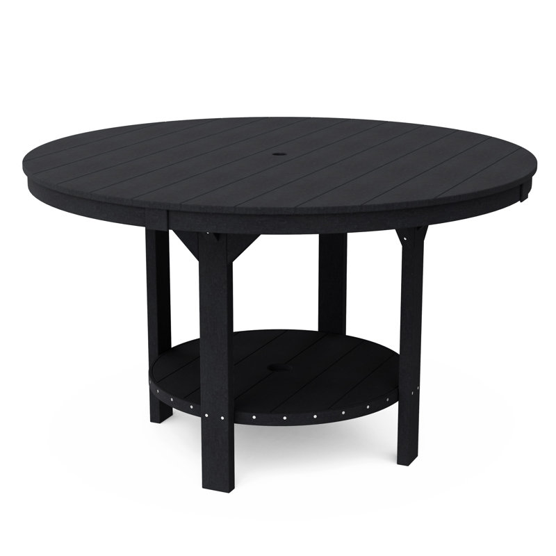 Table bistro Heritage 60 ", Noir, noir, noir, noir