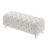 Button-Tufted Upholstered Bench