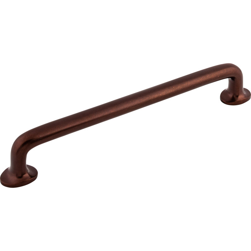 Aspen Rounded Bar Pull, Mahogany Bronze, 9" Center to Center