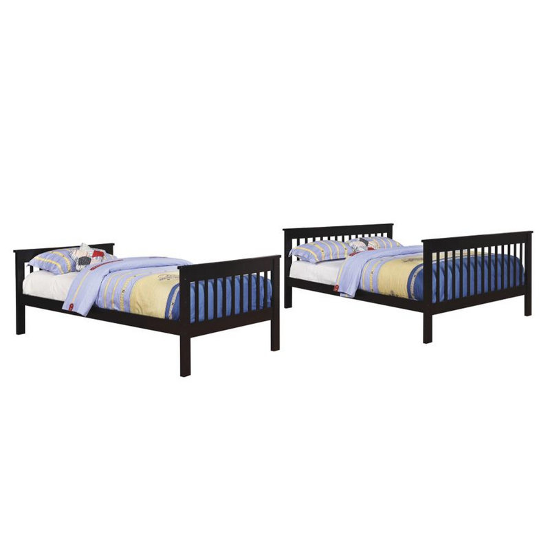 Aenwood Kids Bunk Bed, Full/Full