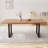 Dining Room Table Set For 4-6 – 63" Extendable Kitchen Table With 2  Benches,Mid-Century Dining Table Set With Bench  For 4-6 Personal(Red Cherry)-1450382612