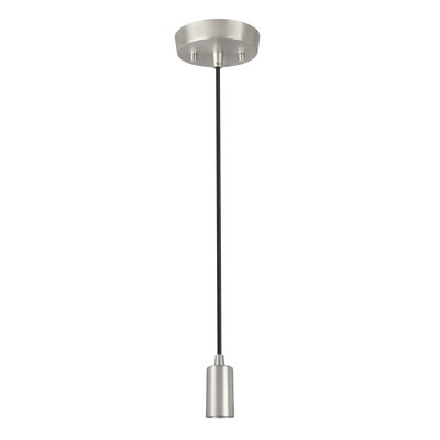 One-Light Hanging Socket Fixture Lamp Base