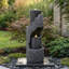 Outdoor Fountain with Lights
