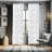 Shabby Form Semi-Sheer Rod Pocket Sliding Panel-193228639