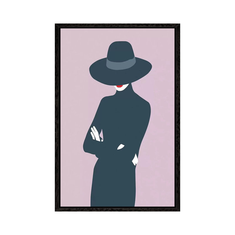 Lady No. 3 by Sean Salvadori - Gallery-Wrapped Canvas Giclée on Canvas, 101.6 cm H x 66.04 cm W, Black Framed