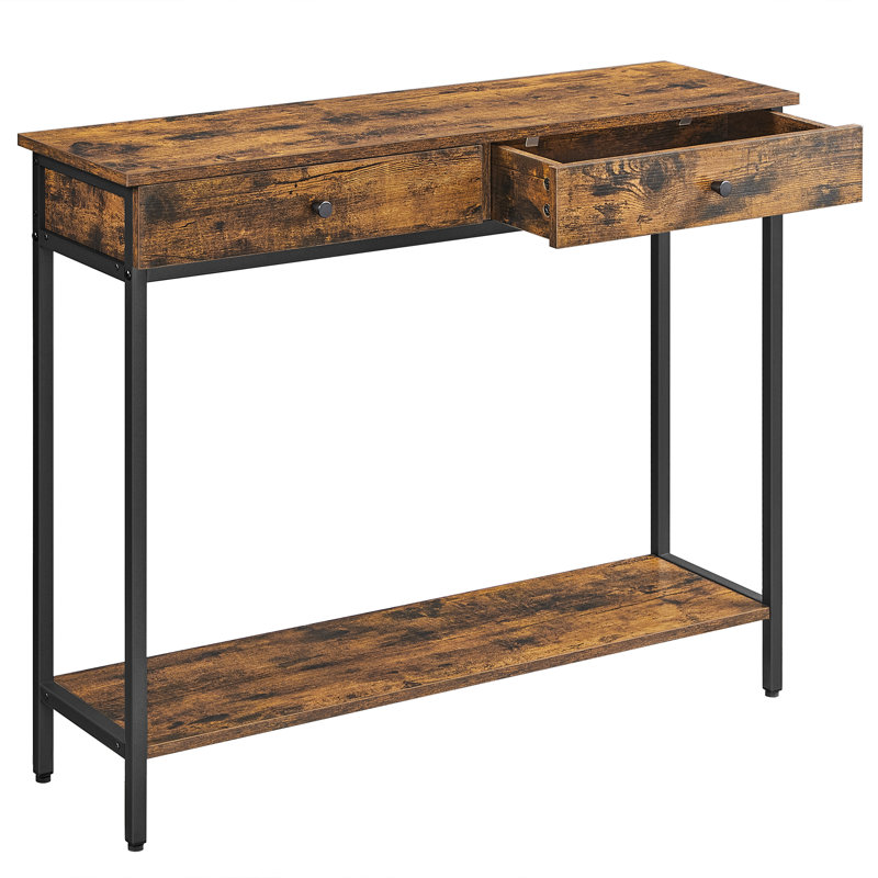 Ahmyla 100cm Solid Wood Console Table