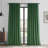 Basic Deluxe Velvet Room Darkening Curtain Pair - 2 Panels Window Curtains-1652069838-1652069839