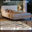 Upgraded Velvet Upholstered Platform Bed with Adjustable Headboard, Reinforced & Quiet Design, No Box Spring Needed, Sturdy Wood Slat Support, Easy Assembly-1125427799-1083490866