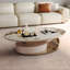 Pedestal Coffee Table with Storage