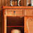 Brown Solid Wood Shoe Storage Bench